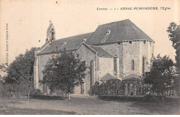 ARNAC POMPADOUR - L'Eglise - Très Bon état - Arnac Pompadour