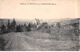 Château De MONCLA Par MIRANDE - état - Other & Unclassified
