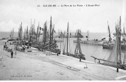 ILE DE RE - Le Port De La Flotte - L'Avant Port - Très Bon état - Ile De Ré