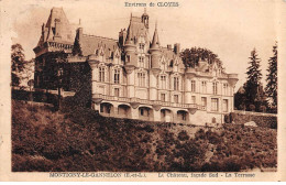 MONTIGNY LE GANNELON - Le Château - La Terrasse - état - Montigny-le-Gannelon