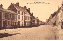 ETREPAGNY - Rue Georges Clémenceau - Route De Rouen - Très Bon état - Other & Unclassified