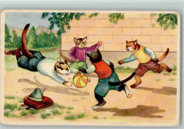 12092808 - Katzen Vermenschlicht - Serie 53318-6 - Ball - Cats
