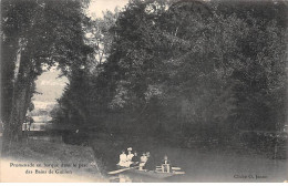 Promenade En Barque Dans Le Parc Des Bains De GUILLON - Très Bon état - Autres & Non Classés