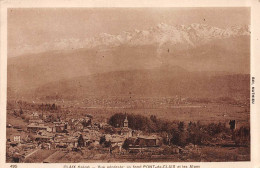 CLAIX - Vue Générale Au Fond PONT DE CLAIX Et Les Alpes - Très Bon état - Claix