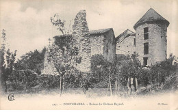 PONTCHARRA - Ruines Du Château Bayard - Très Bon état - Pontcharra