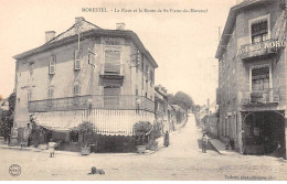 MORESTEL - La Place Et La Route De Saint Victor De Morestel - Très Bon état - Morestel