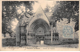 MOUTIER D'AHUN - Entrée De L'Eglise - Très Bon état - Moutier D'Ahun