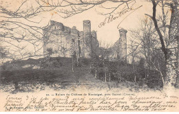 Ruines Du Château De MONTAIGUT Près Guéret - Très Bon état - Sonstige & Ohne Zuordnung