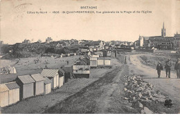 SAINT QUAY PORTRIEUX - Vue Générale De La Plage Et De L'Eglise - Très Bon état - Saint-Quay-Portrieux