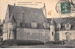 CHATEAURENAULT - Le Château Avant L'incendie Du 5 Février 1907 - Très Bon état - Andere & Zonder Classificatie