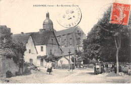 AIGURANDE - Bas Quartier - Eglise - Très Bon état - Autres & Non Classés