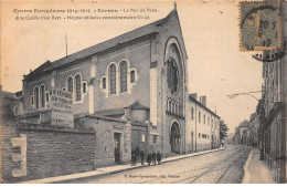 Guerre Européenne 1914 - RENNES - La Rue De Paris Et Le Cercle Paul Bert - état - Rennes