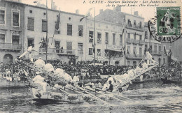 SETE - CETTE - Les Joutes Cettoises De La Saint Louis - En Garde - Très Bon état - Sete (Cette)