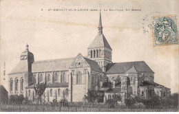 SAINT BENOIT SUR LOIRE - La Basilique - M. Bois - Très Bon état - Andere & Zonder Classificatie