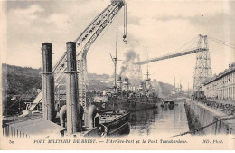 Port Militaire De BREST - L'Arrière Port Et Le Pont Transbordeur - Très Bon état - Brest