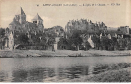 SAINT AIGNAN - L'Eglise Et Le Château - Très Bon état - Saint Aignan