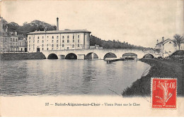 SAINT AIGNAN SUR CHER - Vieux Pont Sur Le Cher - Très Bon état - Saint Aignan