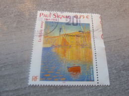 Paul Signac (1863-1935) - La Bouée Rouge - 0.75 € - Yt 3584 - Multicolore - Oblitéré - Année 2003 - - Usati