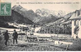 Environs D'ALLEVARD LES BAINS - Le Curtillard Et Massif Des Sept Laux - Très Bon état - Other & Unclassified