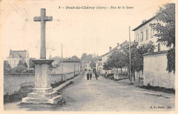 PONT DE CHERUY - Rue De La Gare - Très Bon état - Pont-de-Chéruy