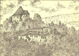 11627523 Graenichen Schloss Liebegg Zeichnung Graenichen - Autres & Non Classés