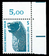 BERLIN DS SEHENSW Nr 863 Postfrisch ECKE-ORE X205C1A - Neufs