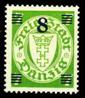 DANZIG 1934 Nr 241 Ungebraucht X3D2DCE - Mint