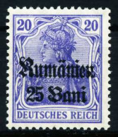 BES 1WK D-MV RUMÄNIEN Nr 11b Postfrisch X491726 - Ocupación 1914 – 18