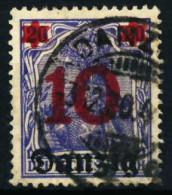 DANZIG 1920 Nr 17 Zentrisch Gestempelt X4B99EA - Used