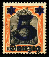 DANZIG 1920 Nr 16 Postfrisch X4BD622 - Ungebraucht