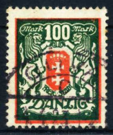 DANZIG 1923 Nr 128Y Gestempelt X4DF4AE - Gebraucht