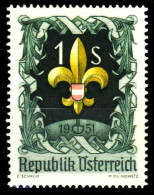 ÖSTERREICH 1951 Nr 966 Postfrisch S87022A - Unused Stamps