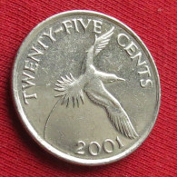 Bermuda 25 Cents 2001 KM# 110 Lt 199 Bermudes Bermudas - Bermuda