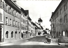 11627430 Zurzach Strassenpartie Brunnen Zurzach - Autres & Non Classés