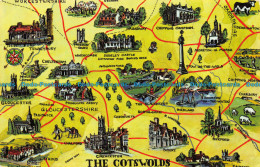 R065088 The Cotswolds. A Map - Mundo