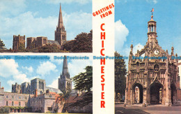 R064115 Greetings From Chichester. Multi View - Mundo