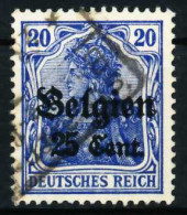 BES 1WK LP BELGIEN Nr 18a Gestempelt X629D0A - Besetzungen 1914-18