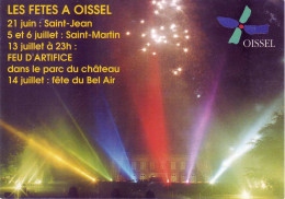 (76). SM. Oissel Fetes 1997 Feu D'artifice 14 Juillet - Otros & Sin Clasificación