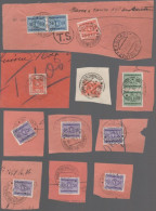 ITALIA - Storia Postale Regno - Anni '30 - Lotto Di Frammenti Con Segnatasse Da 10c / 30c / 25c / 50c / 1,00 Lira - Portomarken