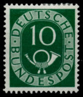 BRD DS POSTHORN Nr 128 Zentrisch Gestempelt X7114A6 - Used Stamps