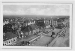 39117308 - Westerland Auf Sylt. Fliegeraufnahme Von Den Strandanlagen Gelaufen. Leichter Stempeldurchdruck, Sonst Gut E - Autres & Non Classés