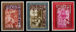 ANDORRA (FRANZ. POST) 1969 Nr 218-220 Postfrisch S009216 - Ungebraucht