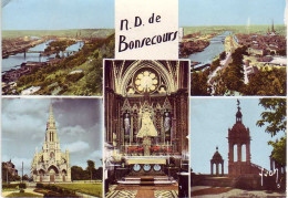 (76). SM. Bonsecours. 647 Et 628 Vue Générale & 5 Vues Pont SNCF 1969 - Bonsecours