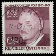 ÖSTERREICH 1981 Nr 1690 Zentrisch Gestempelt X7F3216 - Used Stamps