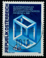 ÖSTERREICH 1981 Nr 1680 Zentrisch Gestempelt X7F32D6 - Usados