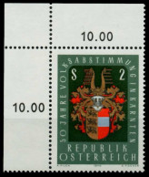 ÖSTERREICH 1970 Nr 1343 Postfrisch ECKE-OLI X7F3436 - Nuevos