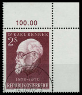 ÖSTERREICH 1970 Nr 1351x Zentrisch Gestempelt ECKE-ORE X7F35B6 - Used Stamps