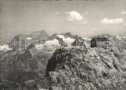 11627215 Tierberghuette Am Sustenhorn Mit Fuenffingerstoecke Und Titlis Meiringe - Autres & Non Classés