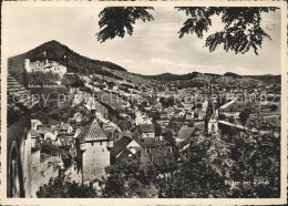 11627193 Baden AG Panorama Mit Schloss Schartenfels Baden - Autres & Non Classés