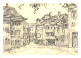 11627174 Zofingen Am Lindenplatz Kuenstlerkarte Zofingen - Andere & Zonder Classificatie